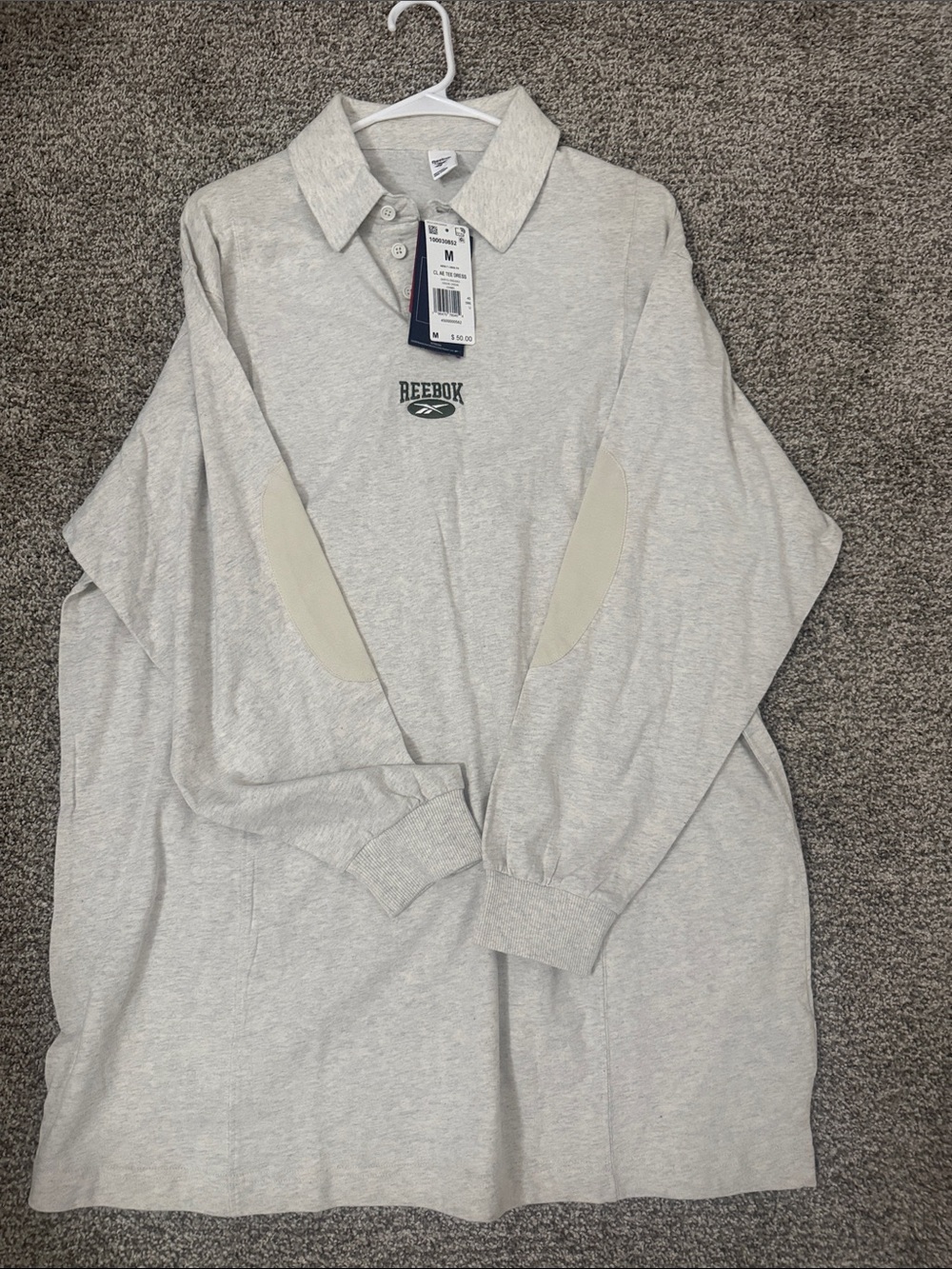 Reebok Polo Dress with Elbow Patches NWT